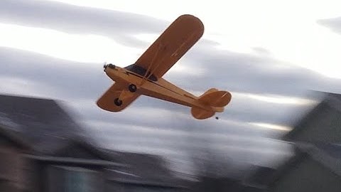 E-flite - J-3 Cub UMX - Flight Review and Initial Thoughts B/F Mods and Repairs