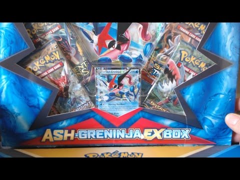 Pokemon Unwrapped - New Pokemon Ash Greninja Ex Box - Youtube