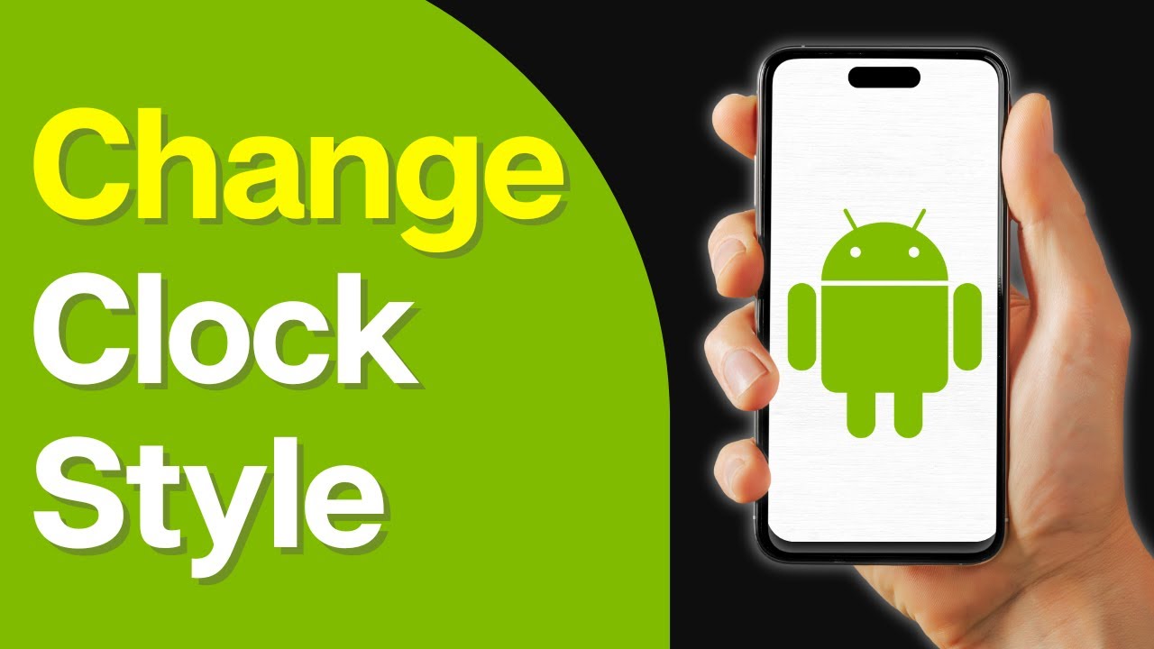 Clock Styles Android How to Change Clock Style in Lock Screen on Android - YouTube