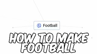 How to Make Football in Infinite Craft *EASY*