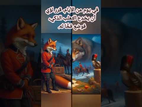 قصة قصيرة في عالم الغاب مكر الذئب يجره للعقاب