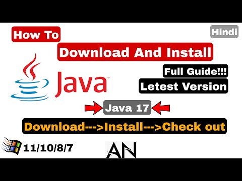 How to Install Java JDK|Latest Version|Java|JDK|On Windows 11/10/8/7|Hindi|Full Guide|2021