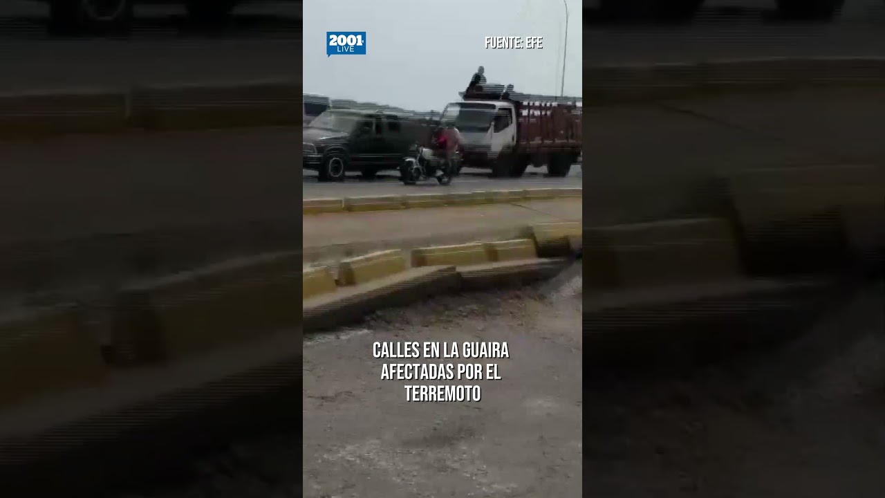 Sismos causaron afectaciones de infraestructuras viales en varios estados del país