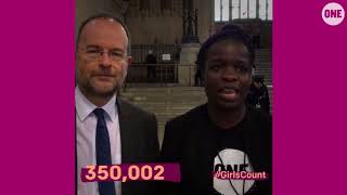 #GirlsCount | Paul Blomfield - 350,002