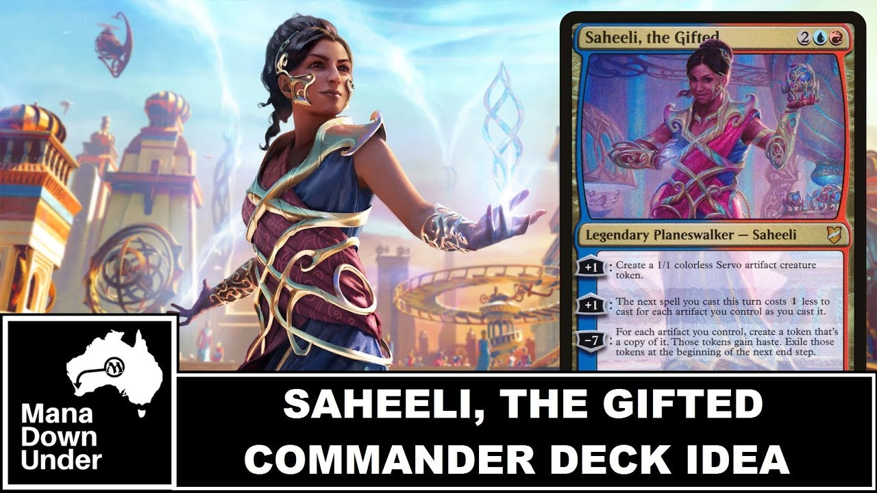 MTG Commander Deck Idea Saheeli, the Gifted (Free Spells? Commander
