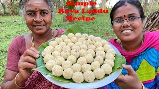 நீங்களும் சுலபாக செய்யலாம் ரவா லட்டு / Simple Rava Laddu Recipe / என் சித்தி செய்த ரவா லட்டு