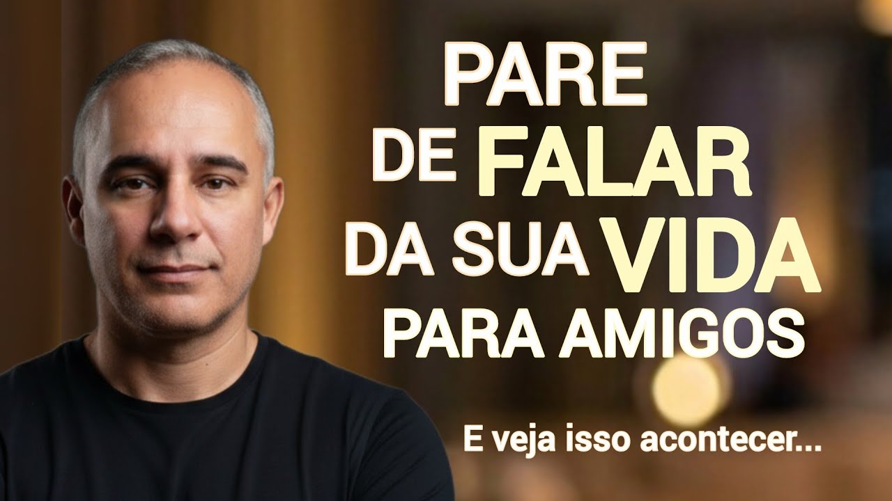 Pare de CONTAR DA SUA VIDA para as pessoas. 