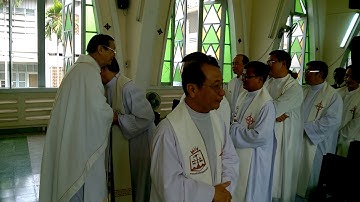 QUÝ CHA, QUÝ THẦY DCCT CHÚC MỪNG CHA GIÁM TỈNH GIUSE NGUYỄN NGOC BÍCH TÁI NHIỆM.