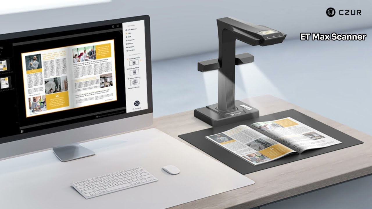 CZUR ET MAX- The Unprecedented Professional Book Scanner by CZUR