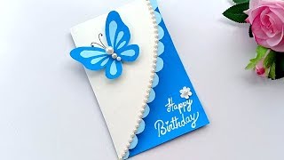 Beautiful Handmade Birthday card//Birthday card idea. screenshot 2