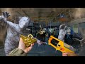 Nerf war in japan  vs mummy  pov  nerf first person shooter 