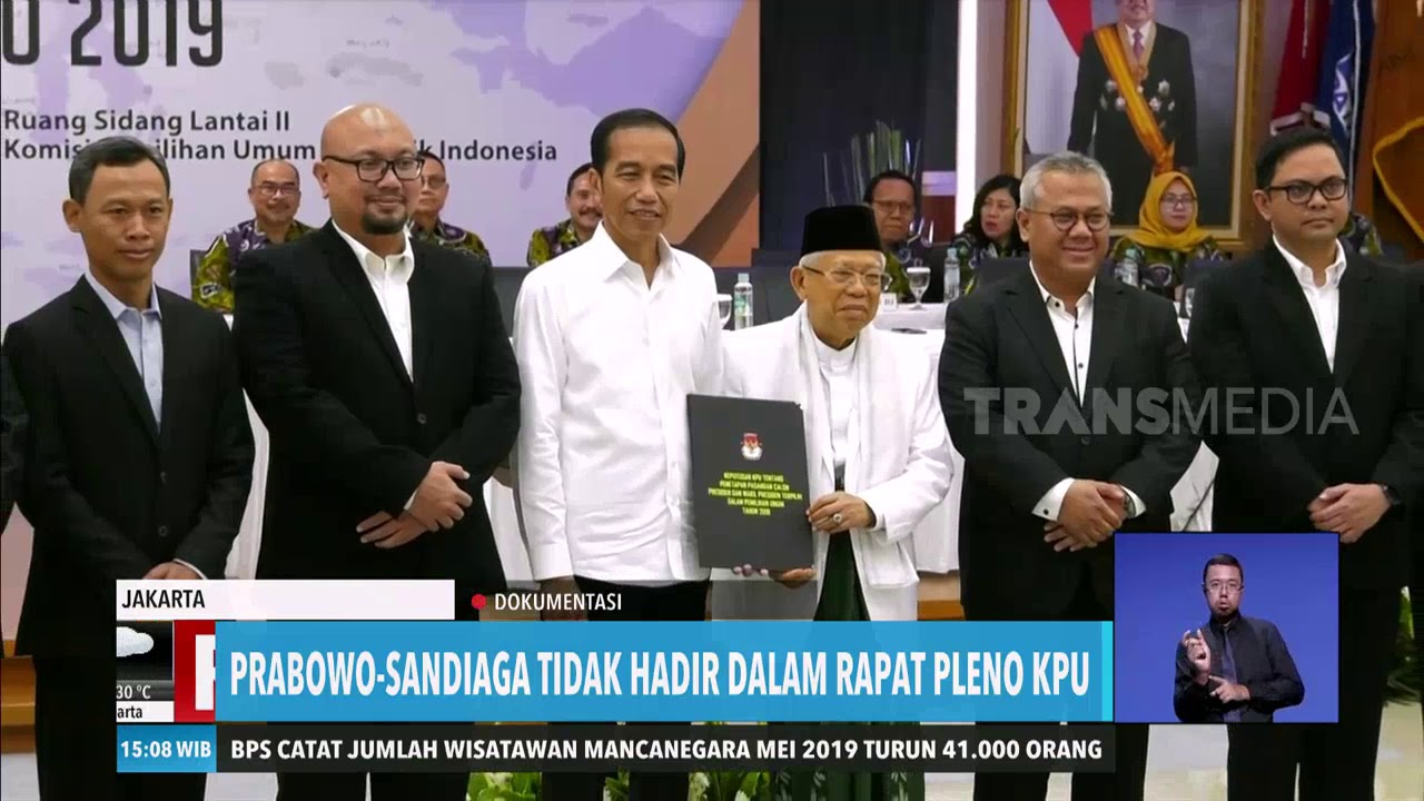 Prabowo-Sandiaga Tidak Hadiri Rapat Pleno KPU video phone beyonce mp3