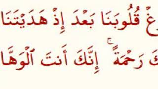 Quran 3: 8. Ali-Imran, verse 8