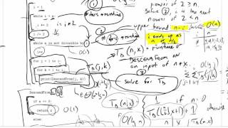 CPSC 320 Worked Example, Asymptotic Analysis: Finishing the Bound on the Function