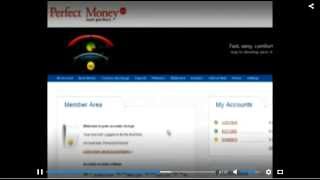 видео Электронная платежная система Perfect Money