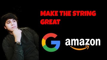 LEETCODE(FAANG)-MAKE THE STRING GREAT