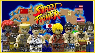 LEGO Unofficial Minifigure: Street Fighter Speed Build Review