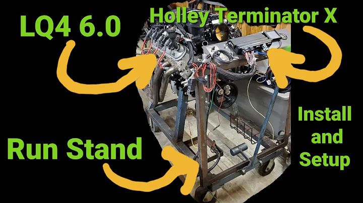 HOLLEY Terminator X Max Install and setup LS