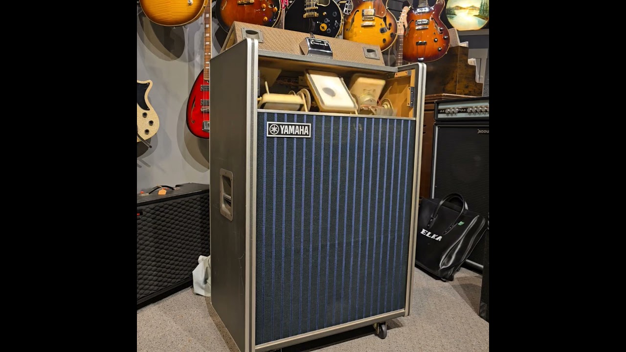 Yamaha RA-200 Rotary Cabinet 1970s Blue/Brown/Silver Local Pickup 