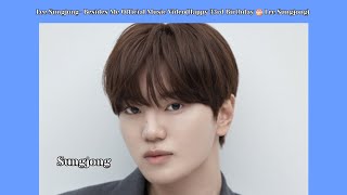 Lee Sungjong- Besides Me Official Music Video(Happy 33rd Birthday 🎂 Lee Sungjong).#infinite.
