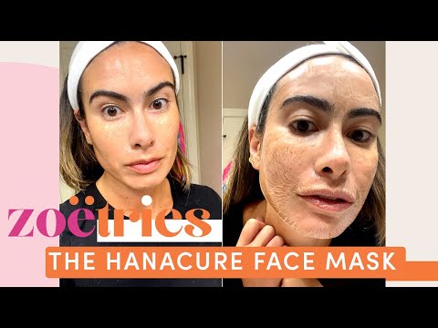 I Tried The Insta-Famous Hanacure Face Mask | Zoë Tries It All | Well+Good