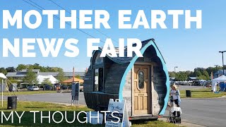 Mother Earth News Fair - Hope for Sustainability: My Thoughts
