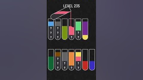 How to do Water sort Puzzle level 235 | Water sort puzzle | Color Sorting Game | Gaming Shortcuts |
