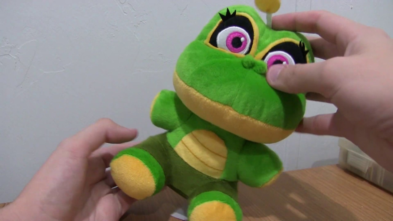 fnaf frog plush