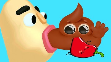 Teeth Rush! - Gameplay Walkthrough - All Levels (IOS, Android)