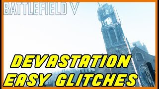 Battlefield 5 Glitches | SOME EASY DEVASTATION SPOTS - PATCHED