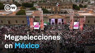 En México, concluye la campaña para las elecciones más grandes de su historia.