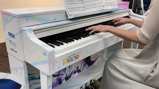 ヤマハのAI合奏技術を活用した「プロジェクトセカイ・ピアノ」でのデモンストレーション演奏（その1）