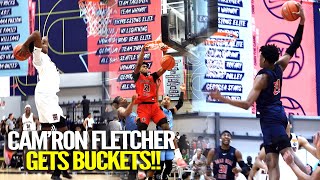 Kentucky Commit Cam'Ron Fletcher SHOWCASES HIS TALENT At NIKE EYBL SESSION 3!!