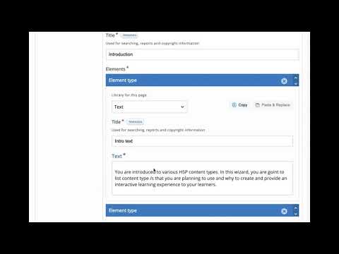 H5P Documentation tool