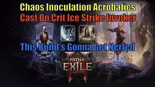 (POE 2) Ice Strike Invoker Dominates All Content - Level 96 CI/COC/Acro Update