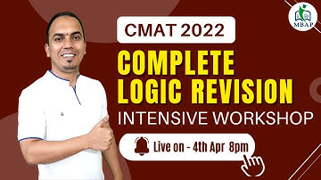 Free CMAT 2022 - Complete LRDI Revision - Intensive Workshop