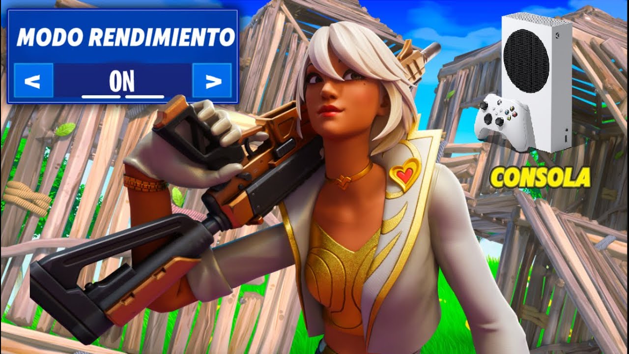 Modo Rendimiento *Fortnite* Para consola (Xbox series S/X,PS4/PS5 ...