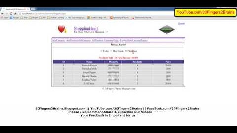 Part 20 E Commerce Video Tutorial Asp Net C Web Form Project