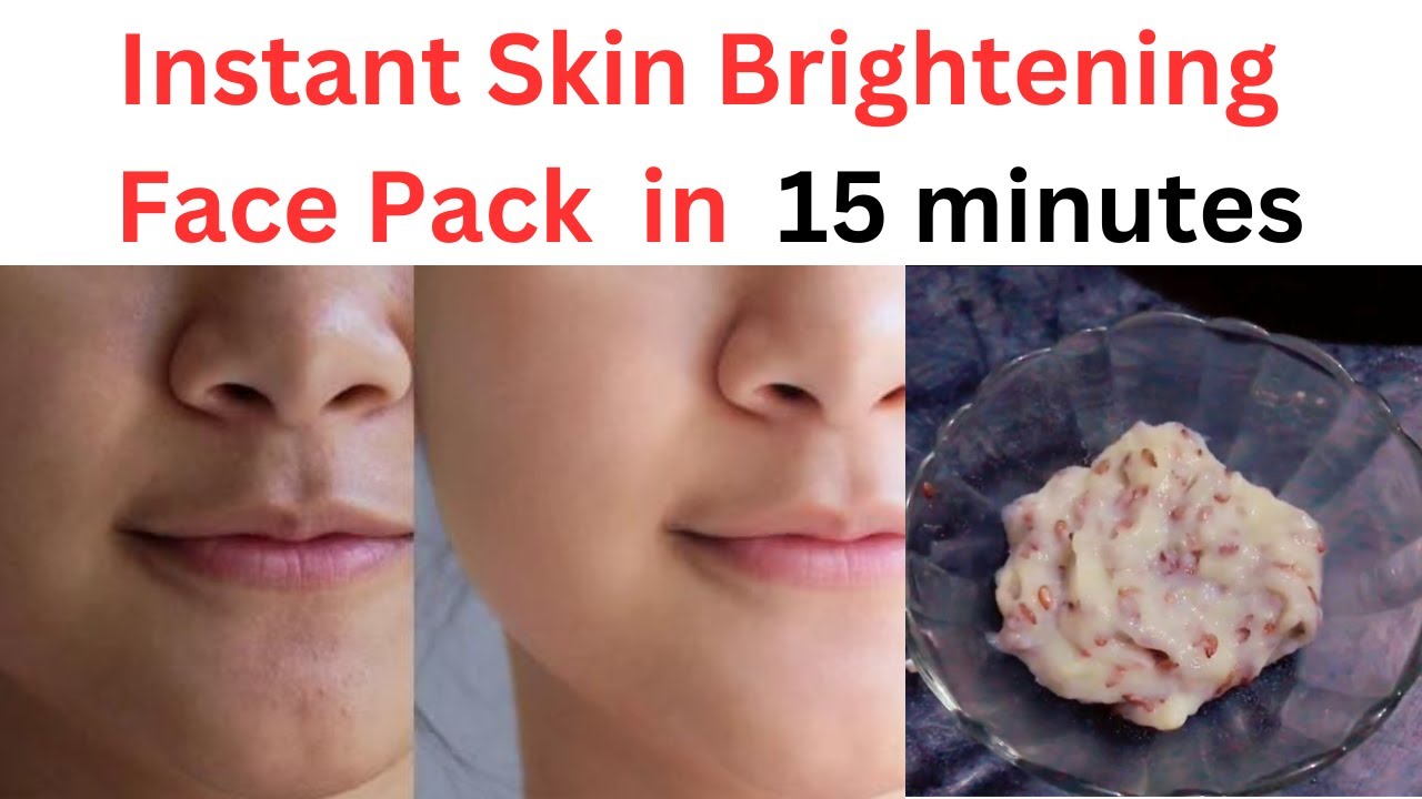 Face Brightning Face Pack | 7 Days Glowing Skin Challenge - YouTube