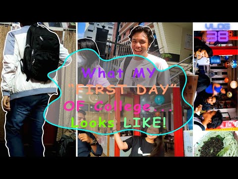 What MY FIRST Day OF College... Looks LIKE