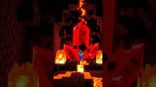 I Found a CURSED Red Crystal... Then The Ground EXPLODED! 😱 Minecraft Short