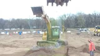 Celebrity Excavator Joy Ride at Extreme Sandbox Wealth