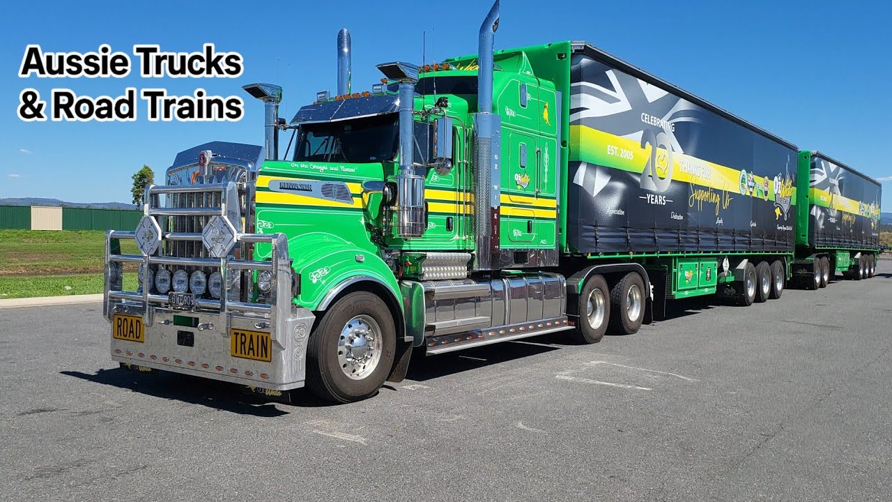 Australian Trucks & Road Trains - Real World Freight Transport | Episode 006