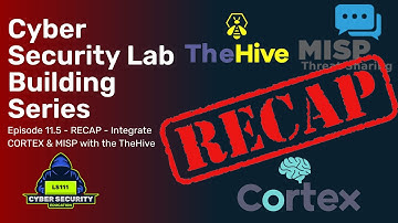UPDATED - TheHive, MISP & Cortex Integration -  Virtual Lab Building Series: Ep11.5