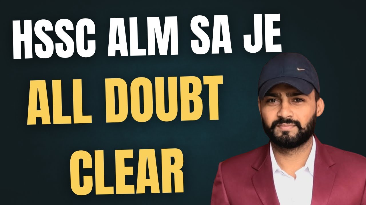 HSSC ALM SA JE /ALL DOUBT  clear / qualification related and other / liven /jald 