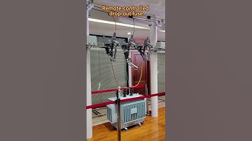Remote-controlled drop-out fuse#dropouts #fuse #machine #highvoltage #electrical