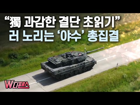 [W디펜스] “獨 과감한 결단 초읽기” 러 노리는 ‘야수’ 총집결 /머니투데이방송