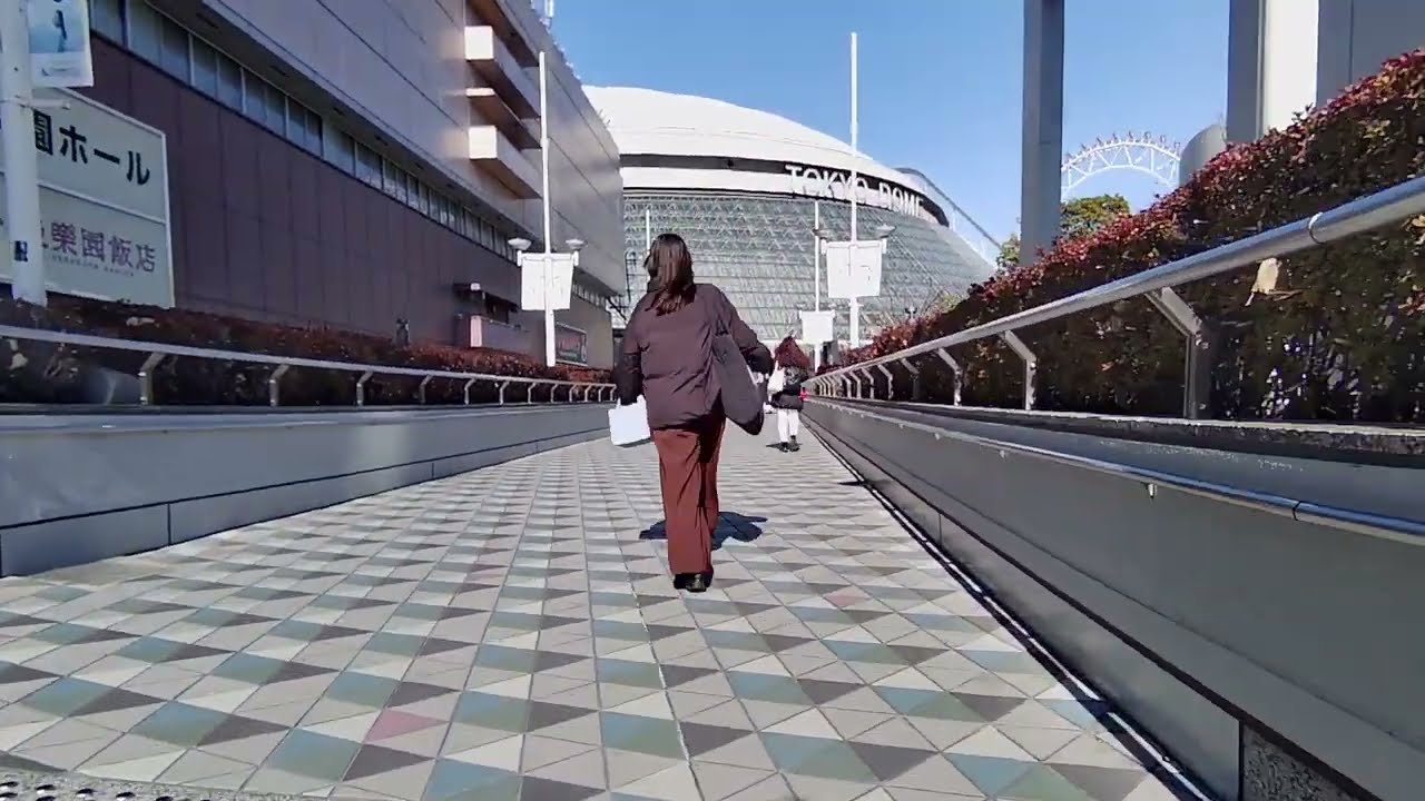 Suidobashi Station West Gate→Tokyo Dome　水道橋駅西口→東京ドーム　2026