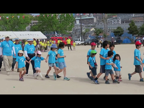 井口町民体育祭2017　入場