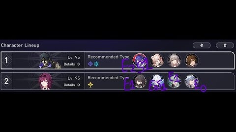 e2s1 acheron 4 cycle flame reaver and e0s1 jingliu * 6 cycle kafka moc 12 3.1